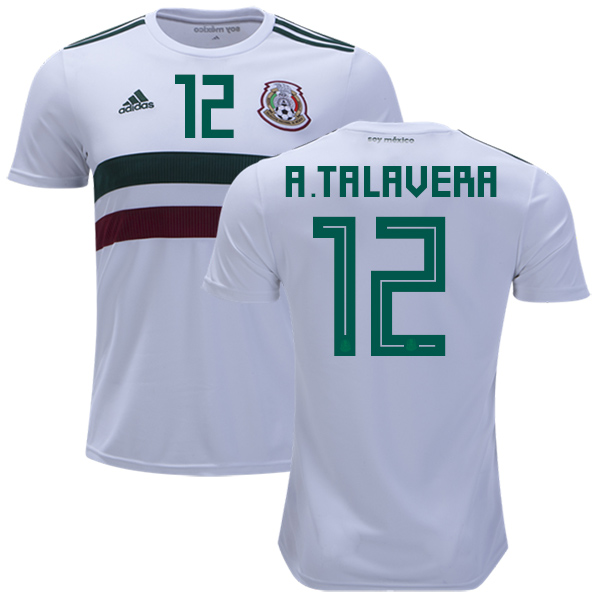 Mexico #12 A.Talavera Away Soccer Country Jersey